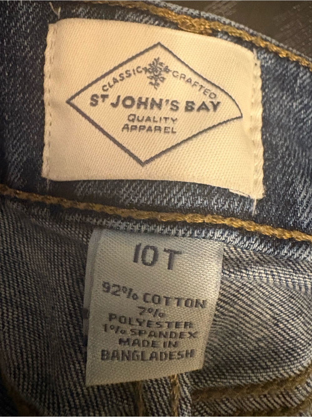 St. John's Bay Women's Boot Cut Jeans in Medium Blue - Picture 3 of 12